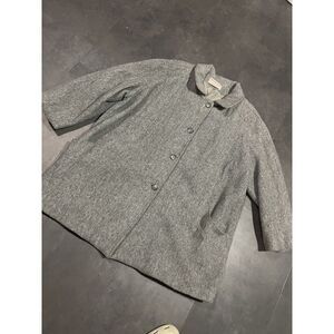 Vintage Gray wool‎ coat by Herman Kay-200
